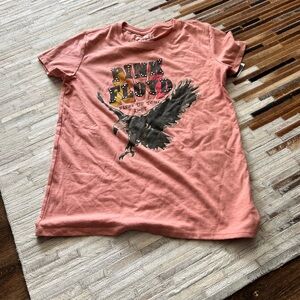 Lucky Brand Pink Graphic Tee